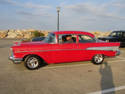 57 Chevy red.JPG and 